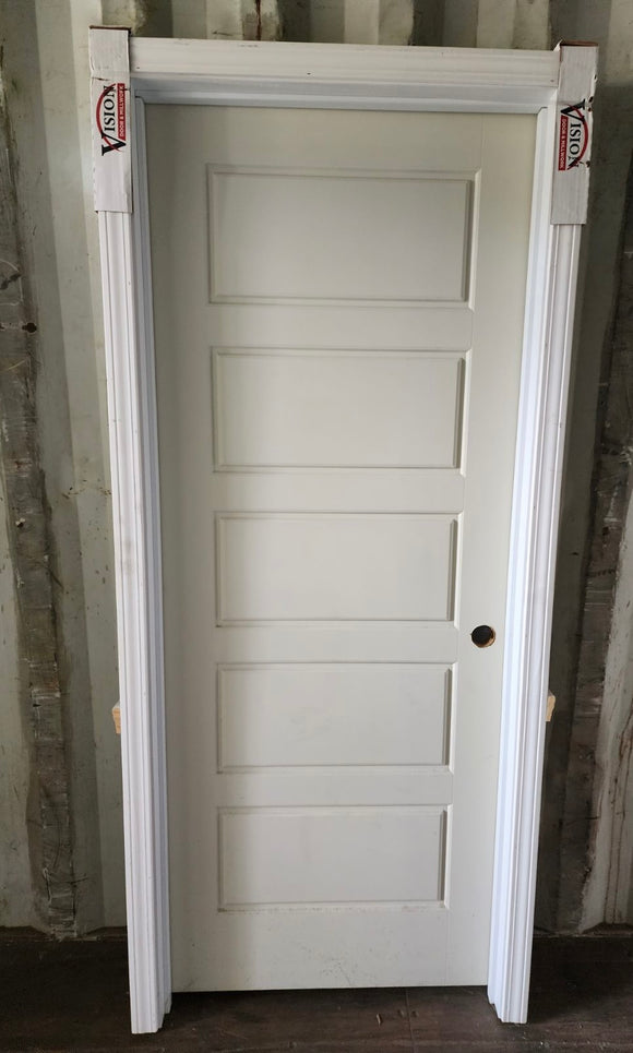 Hollow Core Riverside - Split Jamb Pre-hung Interior Door 356 Casing