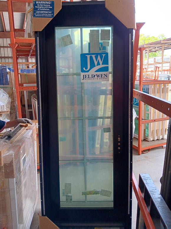 3' x 8' Jeldwen Aluminum Clad Door