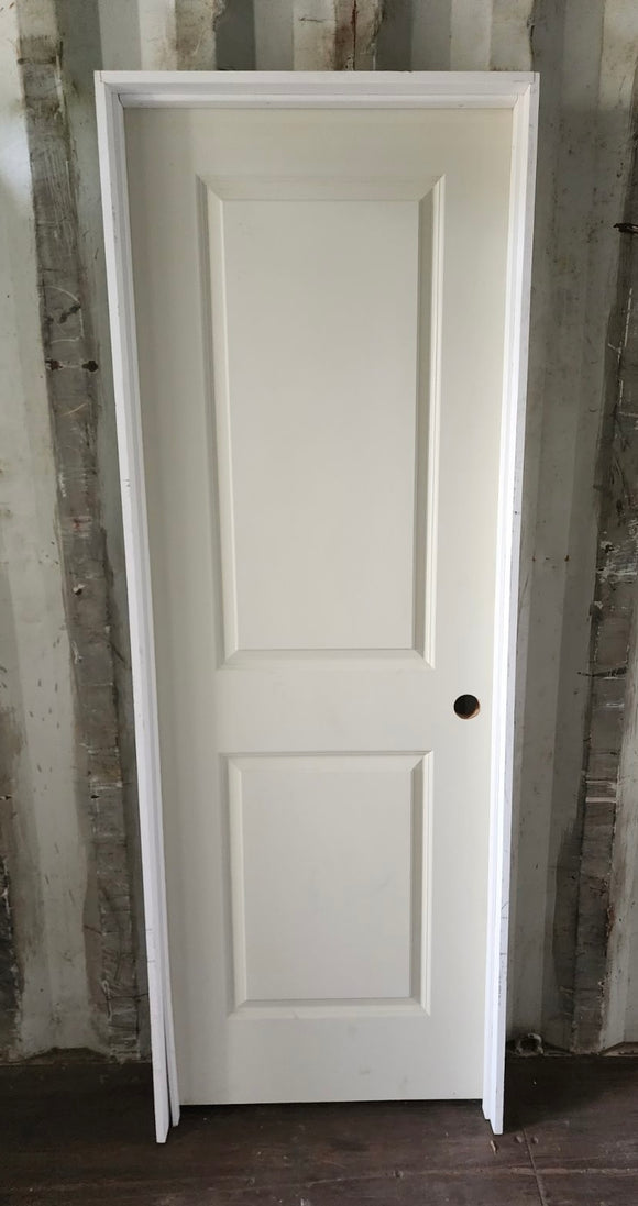 Hollow Core 2 Panel - Flat Jamb Pre-hung Interior Door
