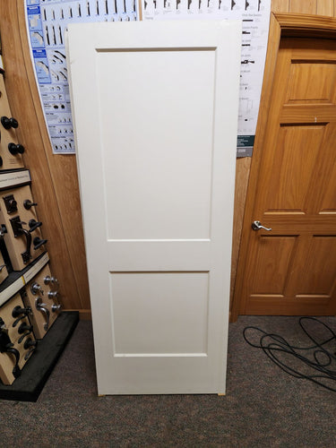 Hollow Core 2'8 x 6'8 2 Flat Panel - Interior Door Slab Only