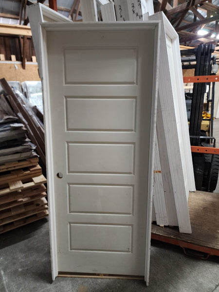 Solid Core Riverside - Flat Jamb Pre-hung Interior Door